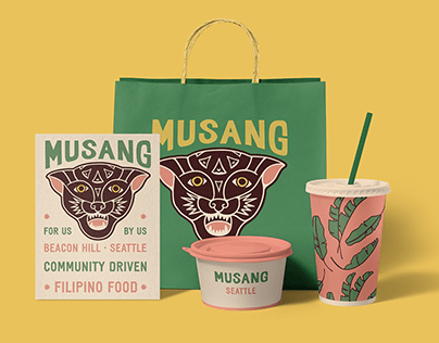Musang branded packaging.